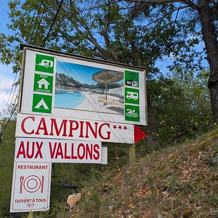 Camping Pres Du Lac De Sainte Croix Bauduen Eksteriør bilde