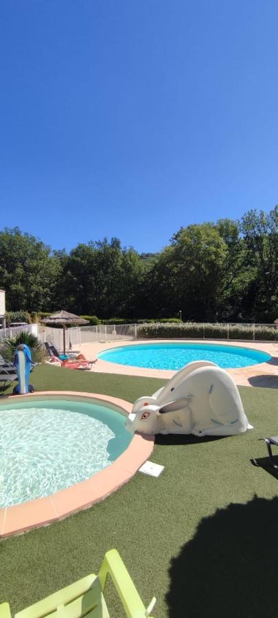 Camping Pres Du Lac De Sainte Croix Bauduen Eksteriør bilde