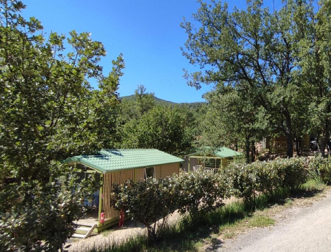 Camping Pres Du Lac De Sainte Croix Bauduen Eksteriør bilde