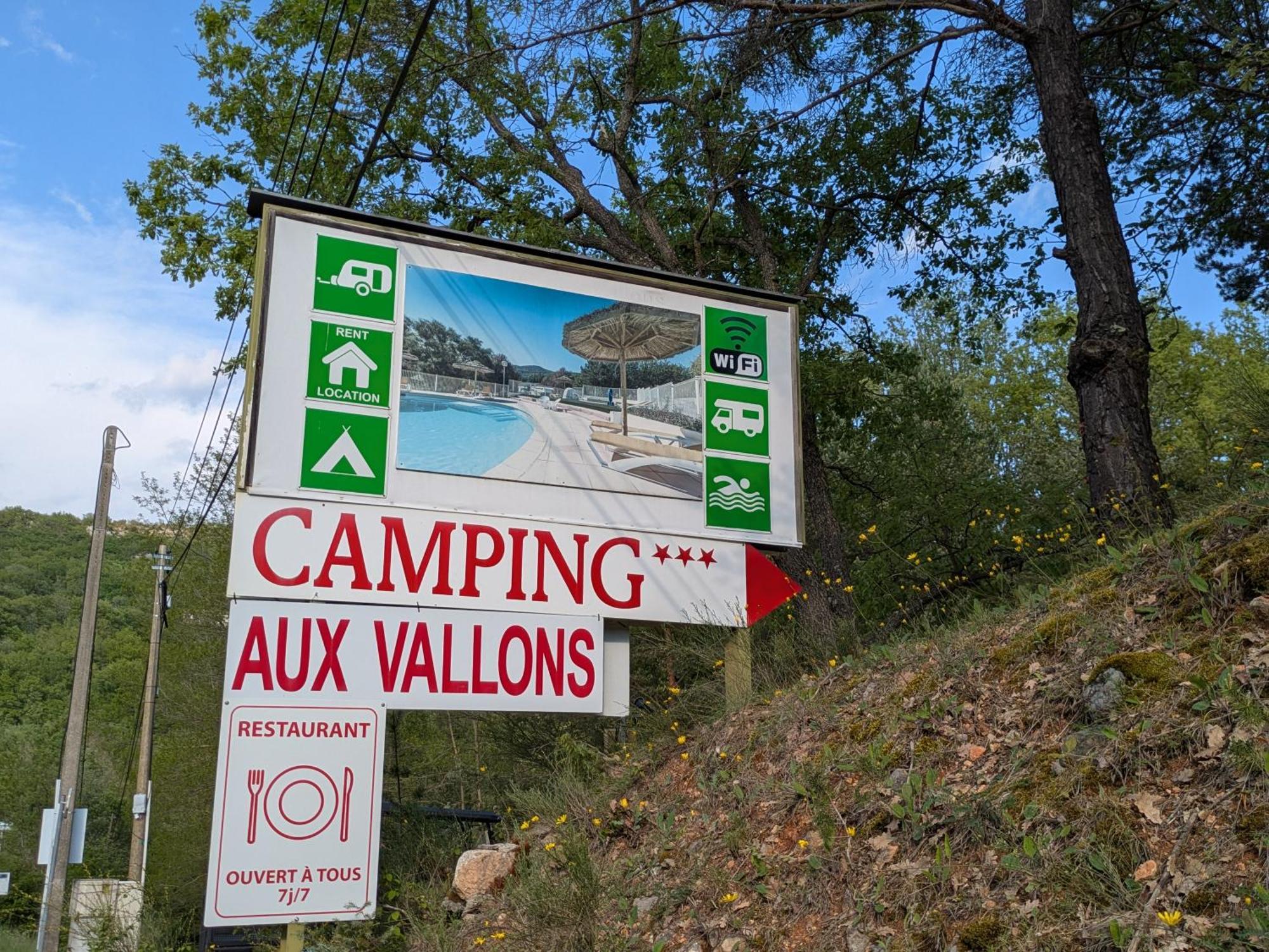 Camping Pres Du Lac De Sainte Croix Bauduen Eksteriør bilde